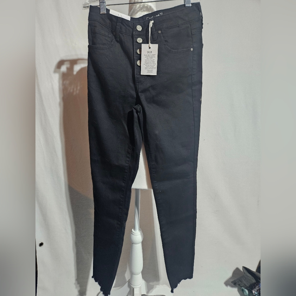 Women's Black High-Waisted Jeans Size 5